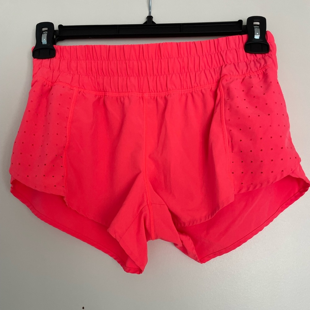 hot pink zella lightweight athletic shorts
